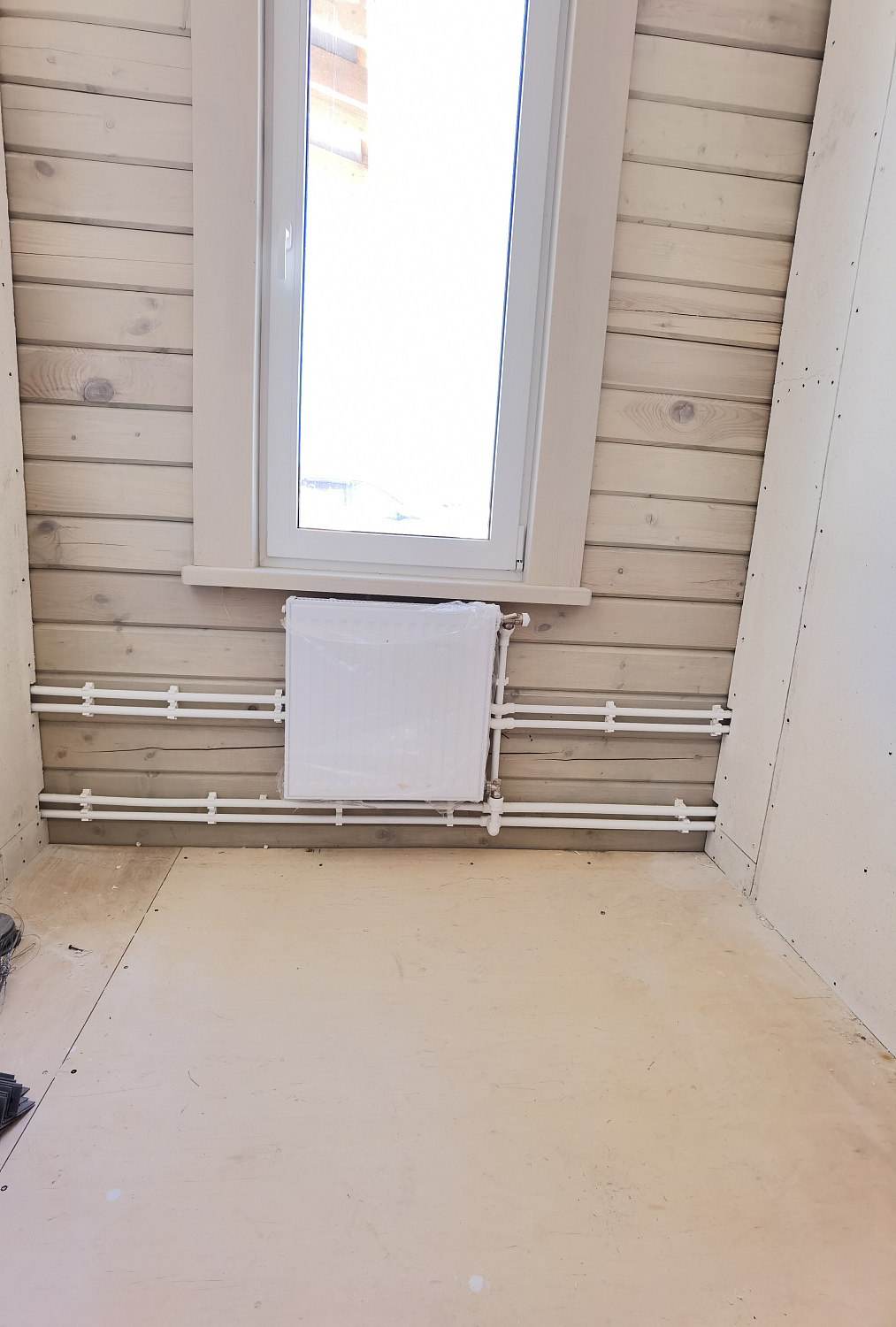 Монтаж котельной и радиаторное отопление в загородном доме 150м2 