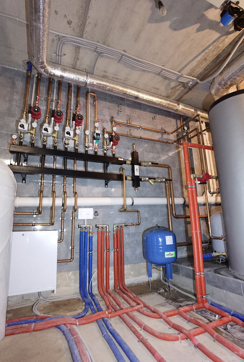 Монтаж котельной КП Бузланово