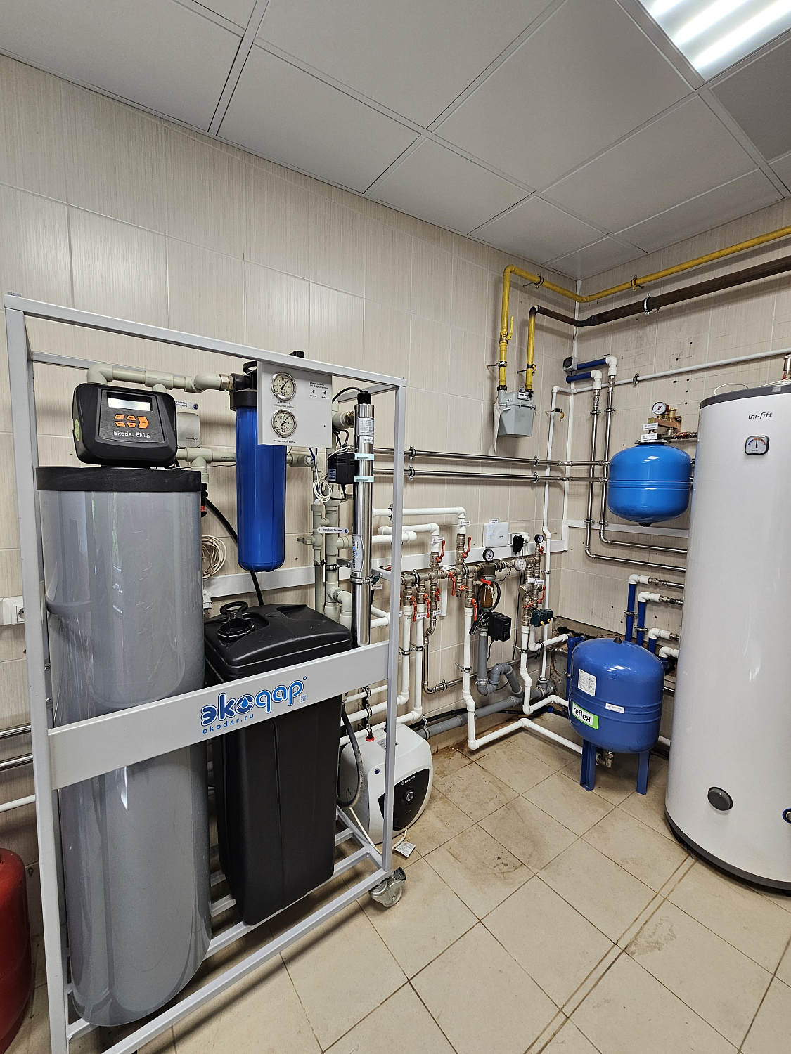 Реконструкция котельной в частном доме КП Мелодии