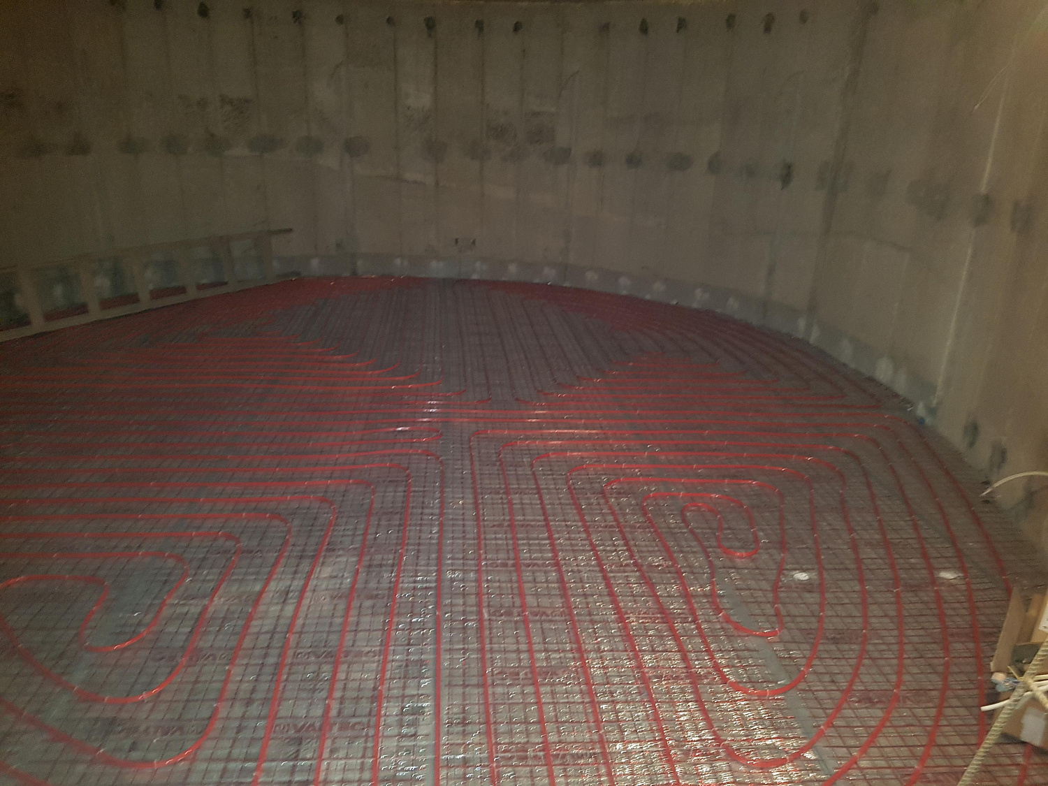 Инженерные работы загородного дома площадью 800 кв.м.