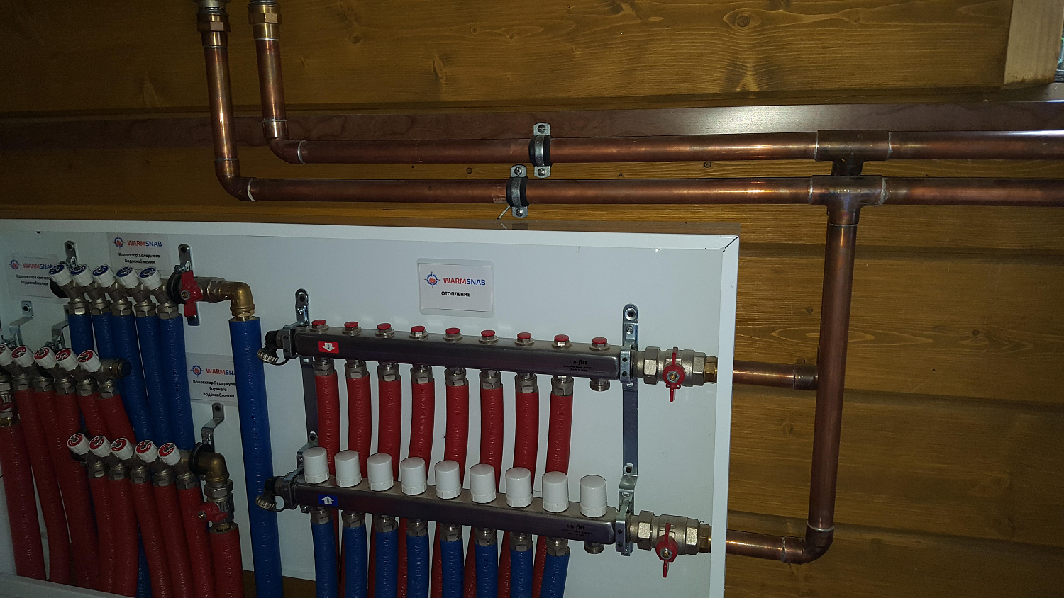 Работы по монтажу отопления, водоснабжения и канализации