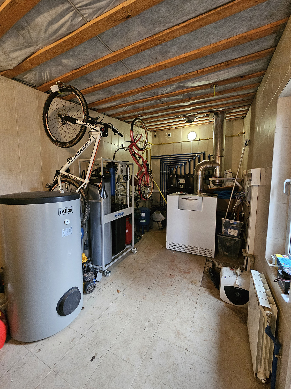 Реконструкция котельной в частном доме КП Мелодии