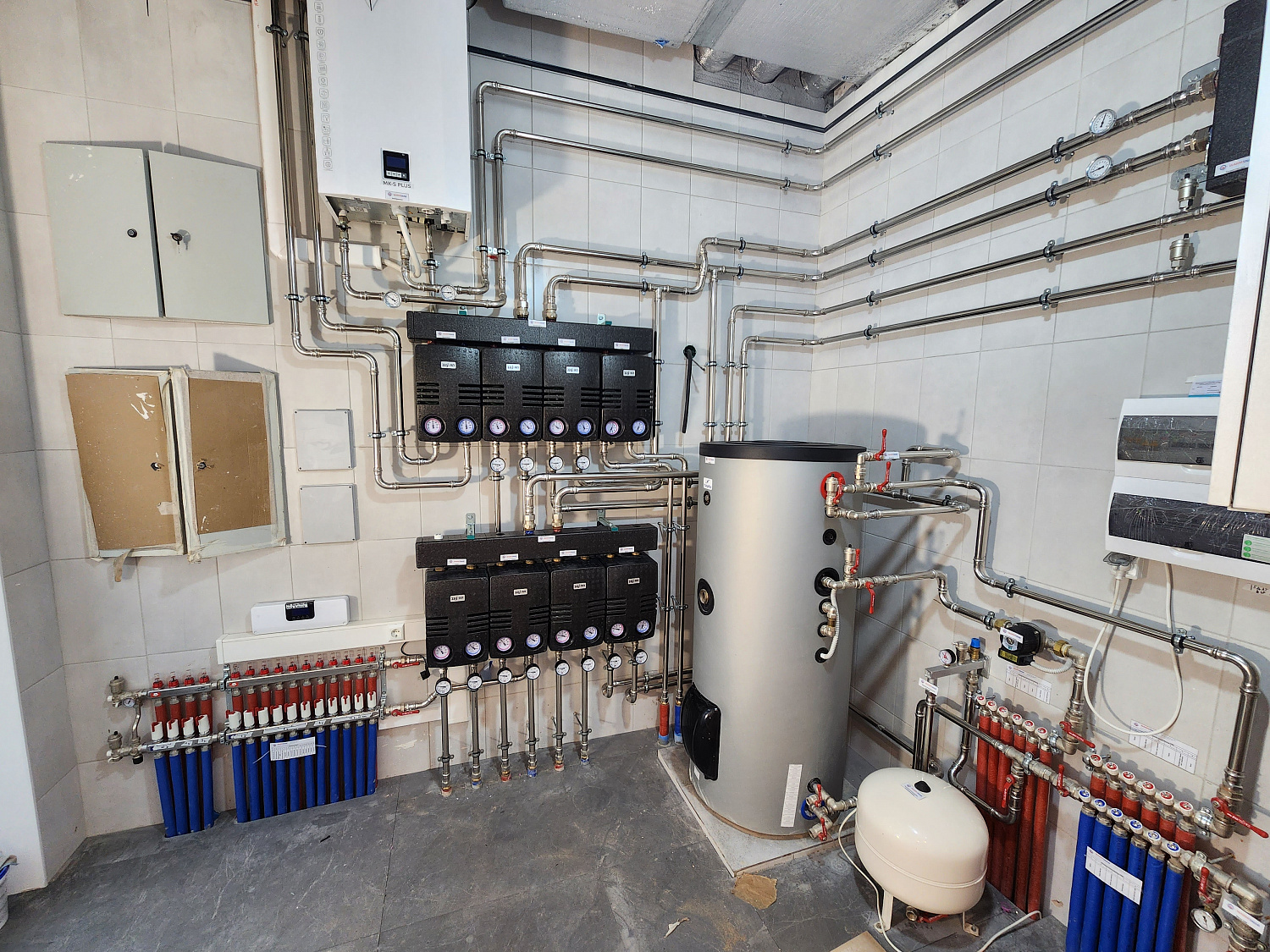 Монтаж котельной в рабочем поселке Малаховка