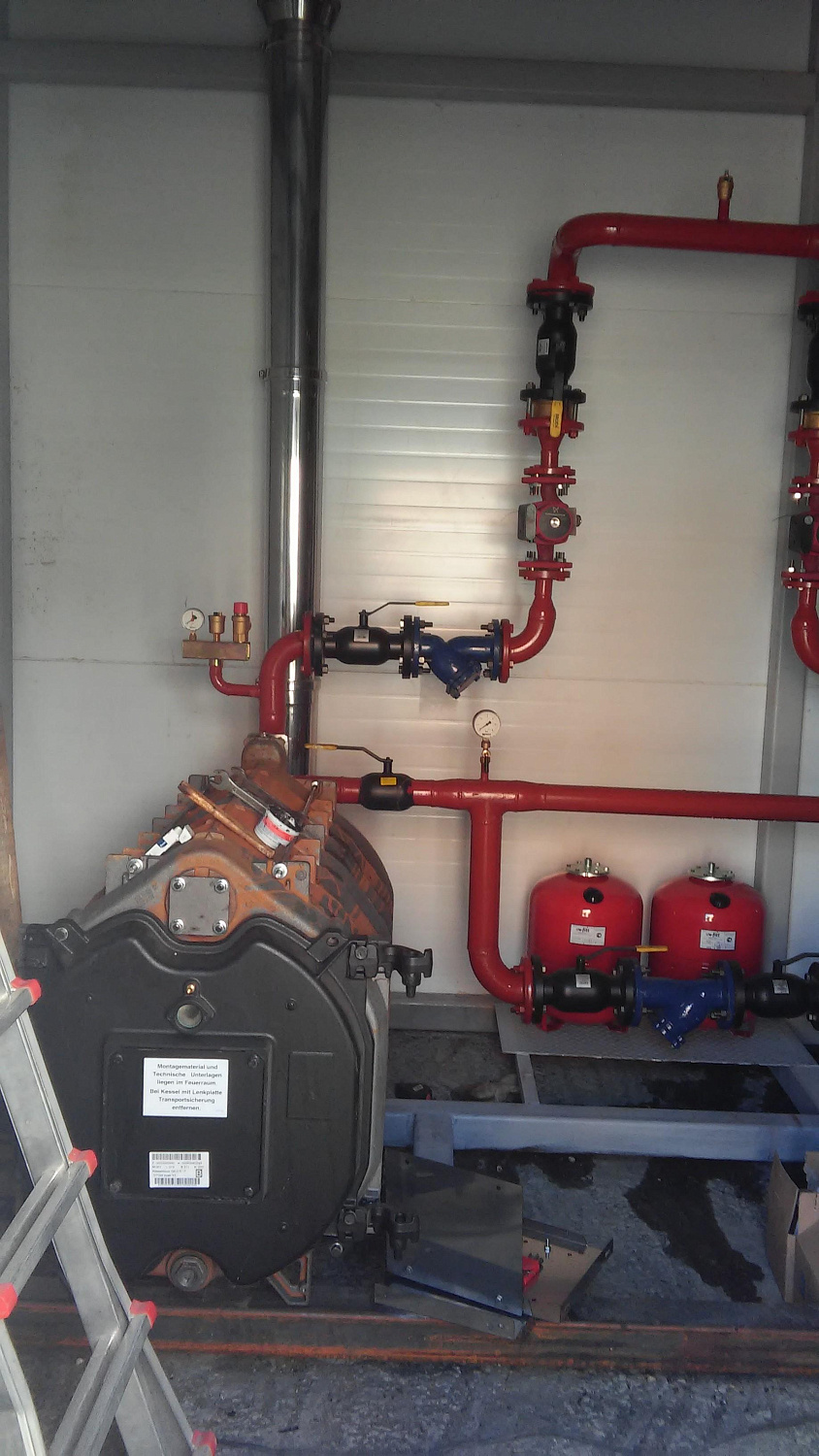 Отопление для завода в г.Ногинск