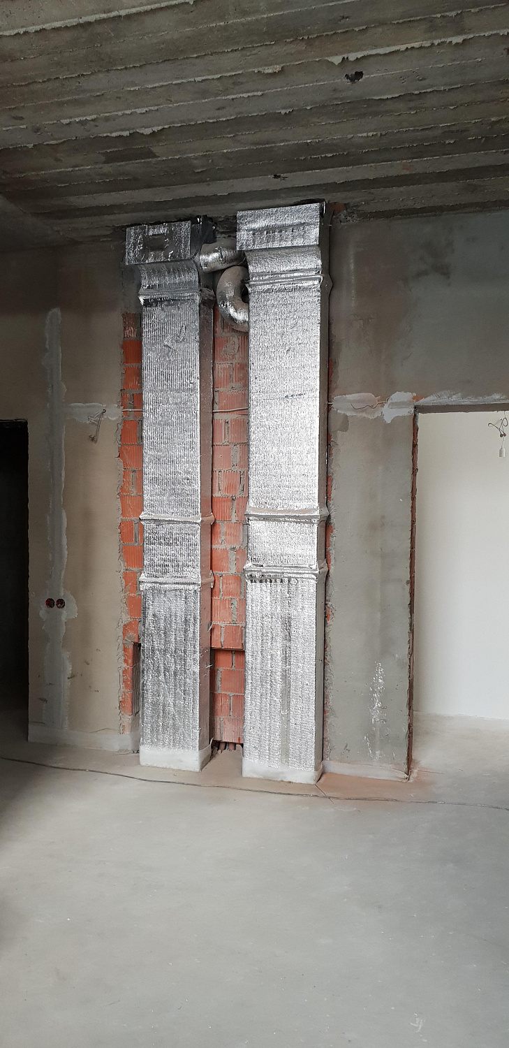 Монтаж инженерных коммуникаций на объекте площадью 450 м.кв