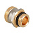 Ниппель VALTEC для коллекторного блока, под расходомер, 1/2 х 3/4", "евроконус"