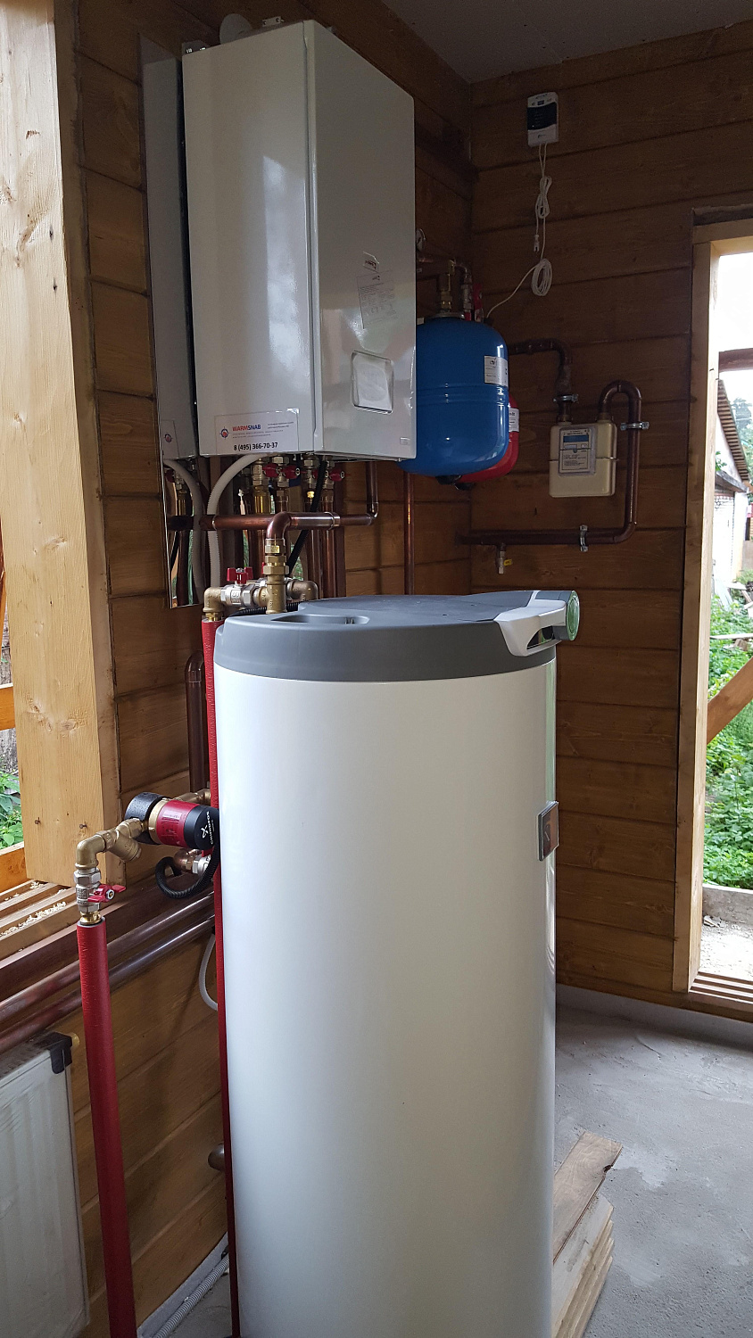 Работы по монтажу отопления, водоснабжения и канализации