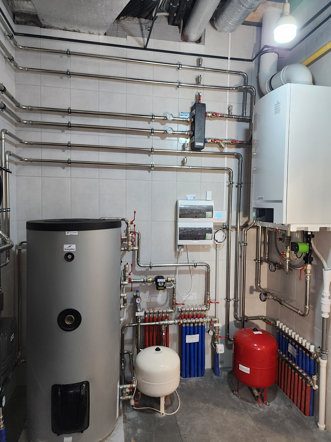 Монтаж котельной в рабочем поселке Малаховка