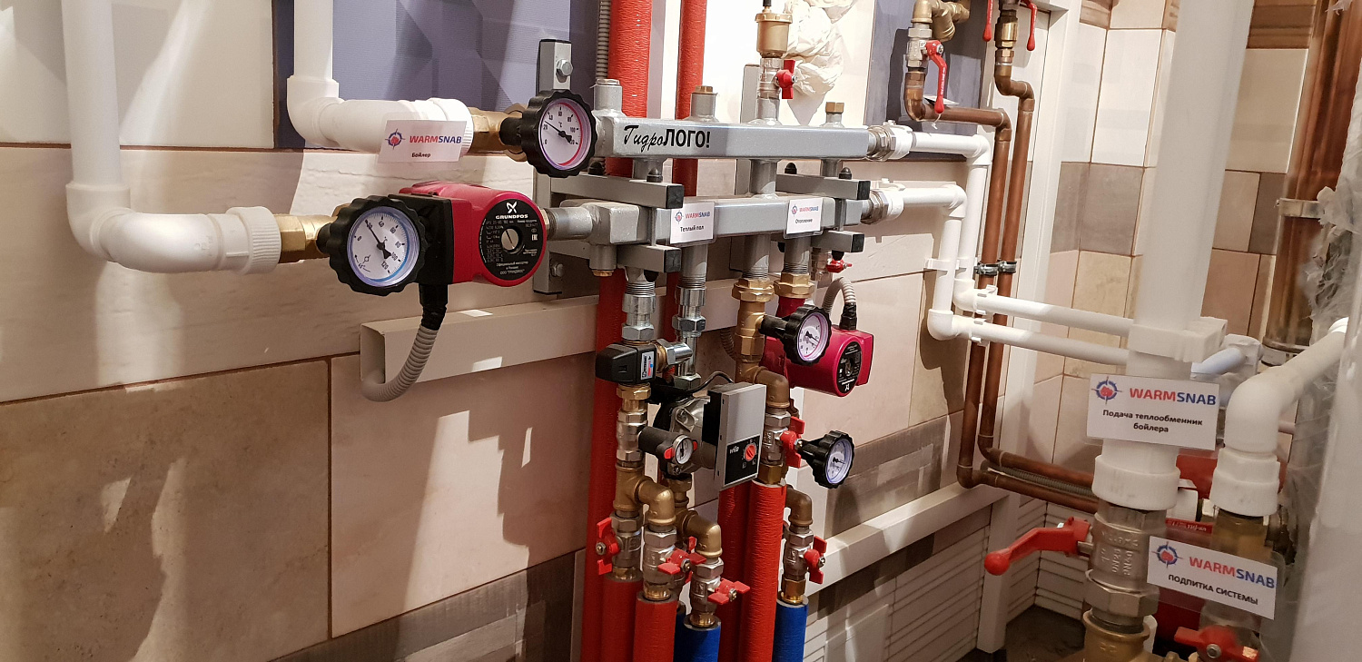 Котельная на базе твердотопливного котла. МО., г. Щербинка