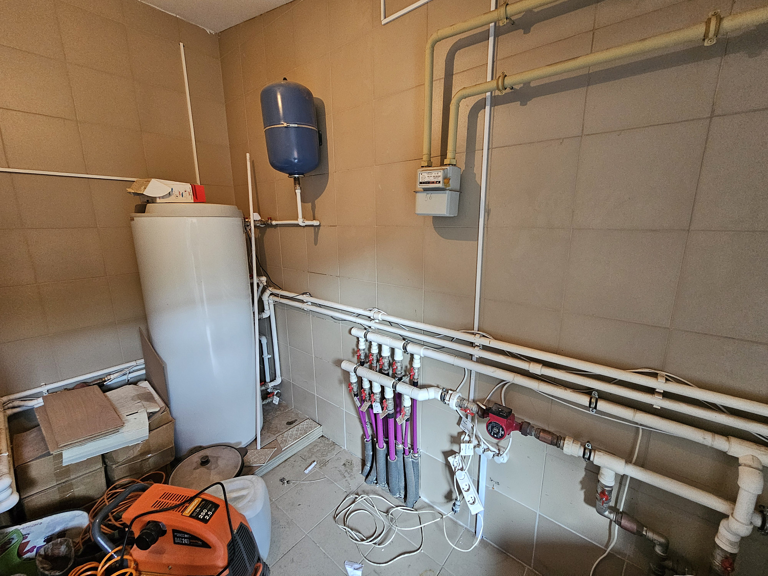 Реконструкция котельной в частном доме