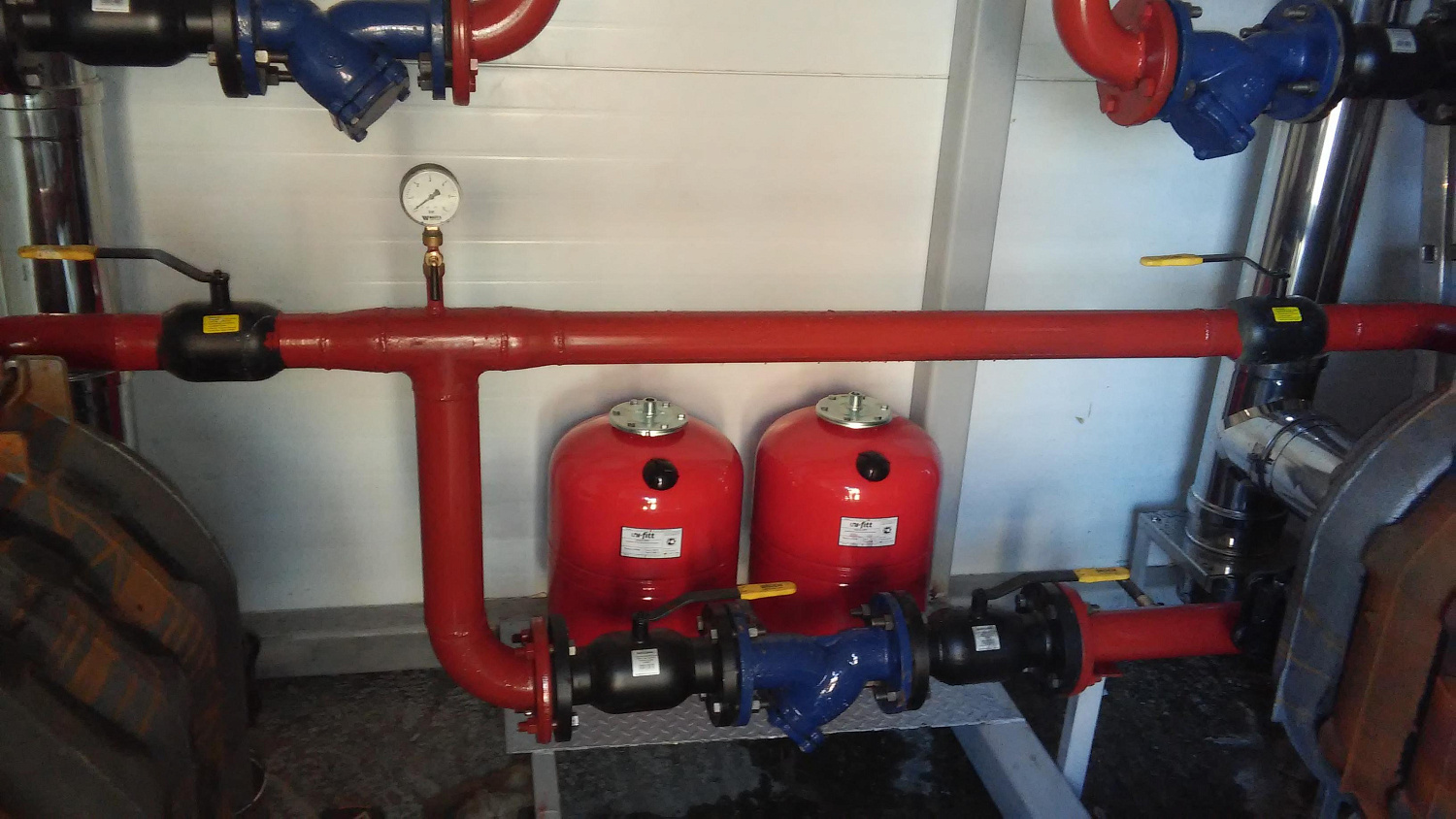 Отопление для завода в г.Ногинск