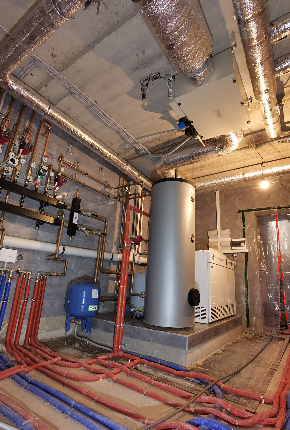 Монтаж котельной КП Бузланово