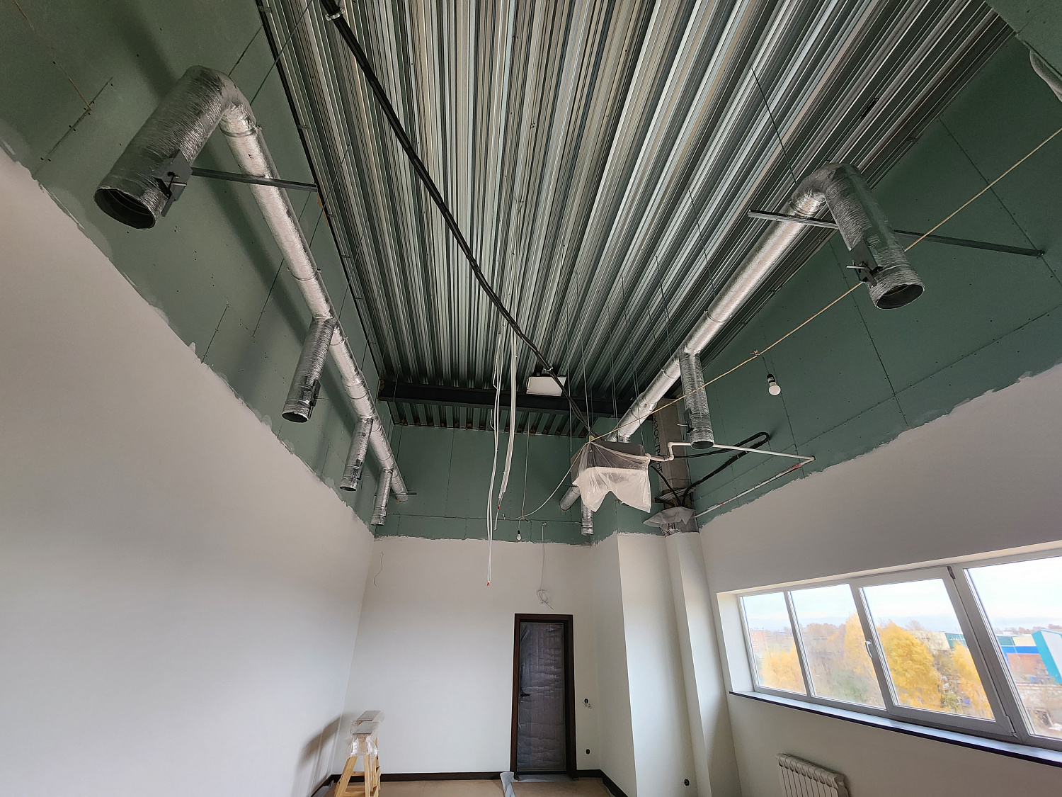 Монтаж систем вентиляции на производственном объекте